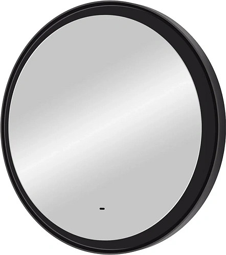 Зеркало STWORKI Гриндстед 80 черное, с подсветкой 557891 Зеркало STWORKI Гриндстед 80 черное, с подсветкой 557891