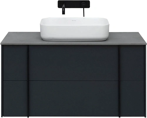 Тумба под раковину Allen Brau Reality 100 1.32007.AM антрацит матовый Тумба под раковину Allen Brau Reality 100 1.32007.AM антрацит матовый