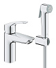 Картинка анонса товара «смеситель для раковины grohe eurosmart s-size (23124003) хром»