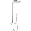 Картинка анонса товара «душевая система hansgrohe raindance select e 360 showerpipe с термостатом, белый/хром 27112400»