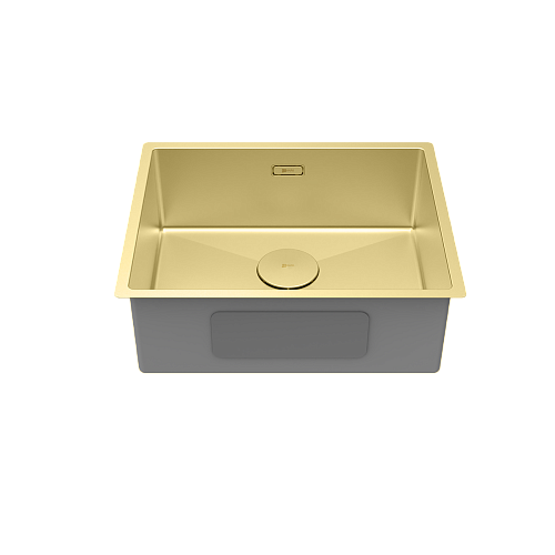 Кухонная мойка Lemark OLANGA 540 из нержавеющей стали, светлое золото 9938126 Кухонная мойка Lemark OLANGA 540 из нержавеющей стали, светлое золото 9938126