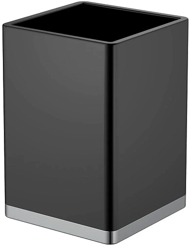 Стакан Boheme черный-хром 10961-B-CR Стакан Boheme черный-хром 10961-B-CR