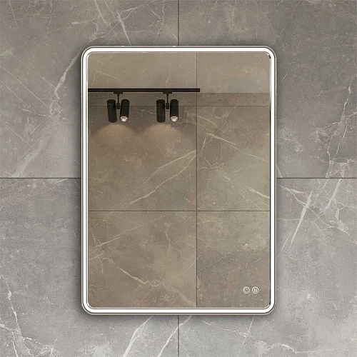 Зеркало Vincea LED VLM-3VC600-2 600х800 c сенсорным выключателем и диммером, антизапотевание Зеркало Vincea LED VLM-3VC600-2 600х800 c сенсорным выключателем и диммером, антизапотевание