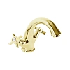 Смеситель для раковины Cezares Lord (LORD-LS1-03/24) золото 24 карат
