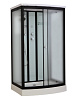 Картинка анонса товара «душевая кабина timo standart t-6615 black fabric (120x90x220)»