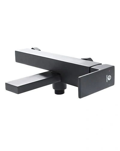 Смеситель для ванны Agger Great A2810044 с поворотным изливом, черный Смеситель для ванны Agger Great A2810044 с поворотным изливом, черный