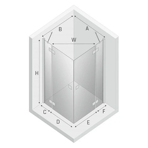 Душевой уголок NEW TRENDY REFLEXA BLACK 80x90x200 EXK-1334/EXK-1337 (черный) Душевой уголок NEW TRENDY REFLEXA BLACK 80x90x200 EXK-1334/EXK-1337 (черный)