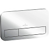 Картинка анонса товара «клавиша смыва villeroy &amp; boch viconnect 92249061 (9224 90 61) хром глянцевый»