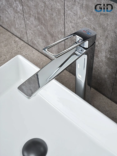 Смеситель для раковины Gid Niagara L057-CH-D L057CHD хром Смеситель для раковины Gid Niagara L057-CH-D L057CHD хром