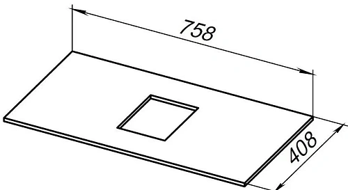 Столешница Allen Brau Priority 1.31010.B 80 beige Столешница Allen Brau Priority 1.31010.B 80 beige