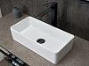 Картинка анонса товара «раковина gid n1104 51224 накладная белая 46x23x12»