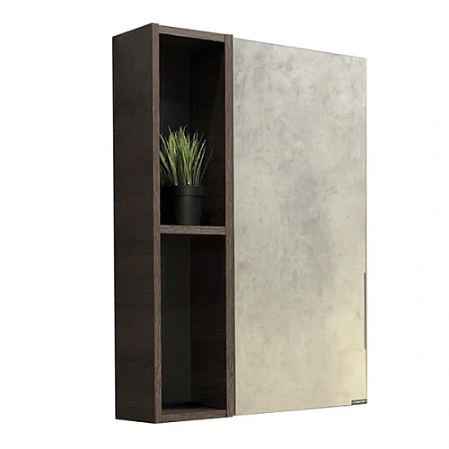 Зеркальный шкаф Comforty Франкфурт-60 00004150528 дуб шоколадно-коричневый Зеркальный шкаф Comforty Франкфурт-60 00004150528 дуб шоколадно-коричневый