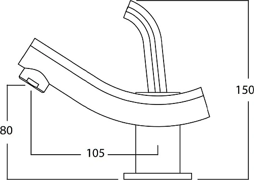 Смеситель для раковины Kaiser Logo 47011 Смеситель для раковины Kaiser Logo 47011