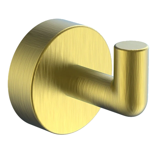 Крючок Raglo R320.05.03 одинарный, сатин золотой Крючок Raglo R320.05.03 одинарный, сатин золотой