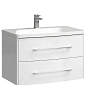 Тумба под раковину AQWELLA Neringa 80см NER0108 подвесная, белая