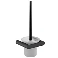 Ершик для унитаза Nofer Verona 16877.N, черный Ершик для унитаза Nofer Verona 16877.N, черный