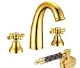 Смеситель для раковины Boheme TRADIZIONALE ORO 297-MR-B на 3 отверстия Смеситель для раковины Boheme TRADIZIONALE ORO 297-MR-B на 3 отверстия