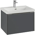 Тумба под раковину Villeroy & Boch Subway 3.0 Graphite / Graphite C57502VR Тумба под раковину Villeroy & Boch Subway 3.0 Graphite / Graphite C57502VR