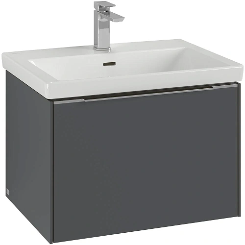 Тумба под раковину Villeroy & Boch Subway 3.0 Graphite / Graphite C57502VR Тумба под раковину Villeroy & Boch Subway 3.0 Graphite / Graphite C57502VR