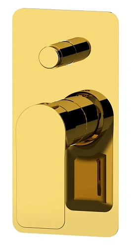 Смеситель для душа Remer Infinity I09KBDO, золото глянцевое Смеситель для душа Remer Infinity I09KBDO, золото глянцевое