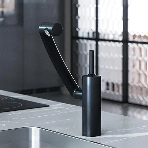 Смеситель для кухни Damixa Arc 290007364 черный Смеситель для кухни Damixa Arc 290007364 черный