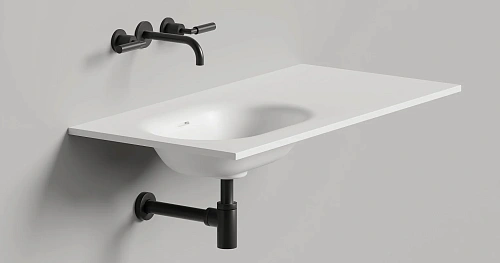 Раковина Salini ONDA 1402204MN 2000x700 S-Stone Раковина Salini ONDA 1402204MN 2000x700 S-Stone