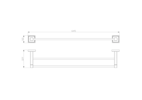 Полотенцедержатель Wonzon & Woghand бронза (WW-7211) Полотенцедержатель Wonzon & Woghand бронза (WW-7211)