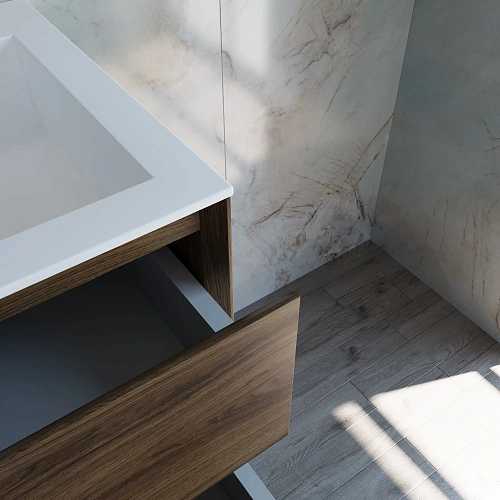 Тумба под раковину Vincea Luka 600 VMC-2L600CO подвесная, С.Oak Тумба под раковину Vincea Luka 600 VMC-2L600CO подвесная, С.Oak