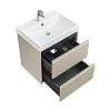Тумба под раковину Roca Ona 600 бежево-серый матовый 2 ящика A857613510 Тумба под раковину Roca Ona 600 бежево-серый матовый 2 ящика A857613510