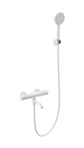 Смеситель для ванны Wonzon & Woghand с термостатом, белый матовый (WW-B3029-A1-MW) Смеситель для ванны Wonzon & Woghand с термостатом, белый матовый (WW-B3029-A1-MW)