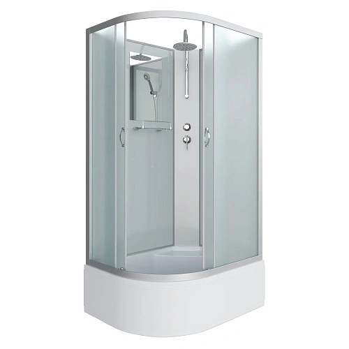 Душевая кабина Niagara Classic NG-2310-14RBKT (1200х800х2100) высокий поддон (40см) стекло матовое 23101424RBKT Душевая кабина Niagara Classic NG-2310-14RBKT (1200х800х2100) высокий поддон (40см) стекло матовое 23101424RBKT