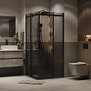 Душевой уголок GROSSMAN Classic 300.K33.04.8080.21.10 (80x80x195) квадрат,раздвижн,черн.мат, стекло тонированное Душевой уголок GROSSMAN Classic 300.K33.04.8080.21.10 (80x80x195) квадрат,раздвижн,черн.мат, стекло тонированное