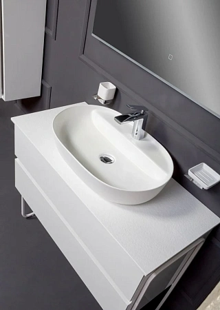 Столешница Boheme прямая белая 60 VALLESSI 840-060-W Столешница Boheme прямая белая 60 VALLESSI 840-060-W