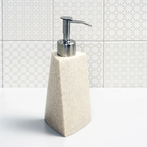 Дозатор жидкого мыла WasserKRAFT Ohre K-37799 бежевый Дозатор жидкого мыла WasserKRAFT Ohre K-37799 бежевый