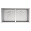 Кухонная мойка Lemark PRORAN 900 с двумя чашами из нержавеющей стали, сталь 9937137
