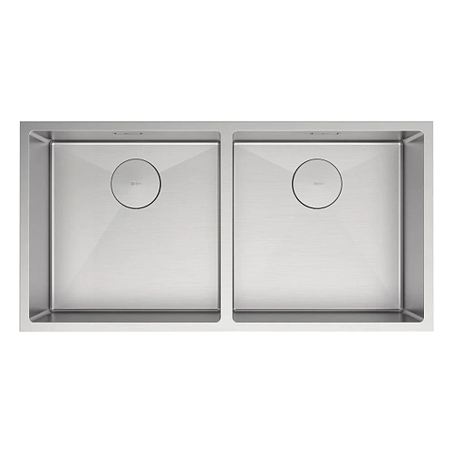 Кухонная мойка Lemark PRORAN 900 с двумя чашами из нержавеющей стали, сталь 9937137 Кухонная мойка Lemark PRORAN 900 с двумя чашами из нержавеющей стали, сталь 9937137