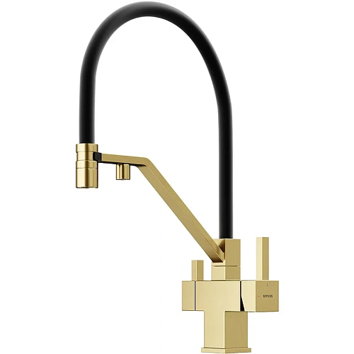 Смеситель для кухни Sancos Loro SC4007BG под фильтр, брашированное золото Смеситель для кухни Sancos Loro SC4007BG под фильтр, брашированное золото
