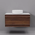 Тумба с раковиной ArtDecco Bridget 80 ABR08W22S300 черный орех Тумба с раковиной ArtDecco Bridget 80 ABR08W22S300 черный орех