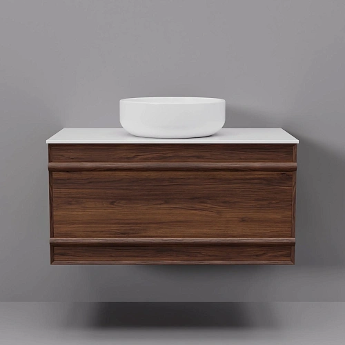 Тумба с раковиной ArtDecco Bridget 80 ABR08W22S300 черный орех Тумба с раковиной ArtDecco Bridget 80 ABR08W22S300 черный орех