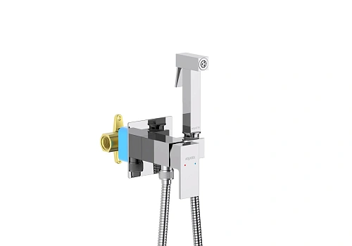 Гигиенический душ Aquatek ЛИБРА AQ1022CR Хром, встраиваемый Гигиенический душ Aquatek ЛИБРА AQ1022CR Хром, встраиваемый