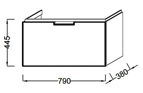 Комплект мебели 80 см Jacob Delafon Reve , белый лак, с 1 выдвижным ящиком, с бельевой корзиной, с п E4803-00+EB1131-G1C+EB582-NF Комплект мебели 80 см Jacob Delafon Reve , белый лак, с 1 выдвижным ящиком, с бельевой корзиной, с п E4803-00+EB1131-G1C+EB582-NF