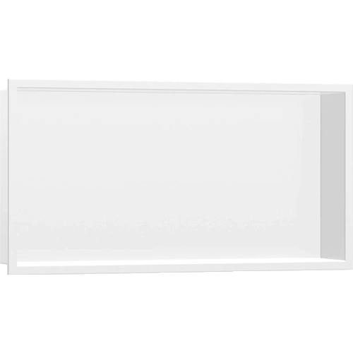 Настенный короб Hansgrohe Original с интегрированной рамой 30х60х10 см 56064700, матовый белый Настенный короб Hansgrohe Original с интегрированной рамой 30х60х10 см 56064700, матовый белый