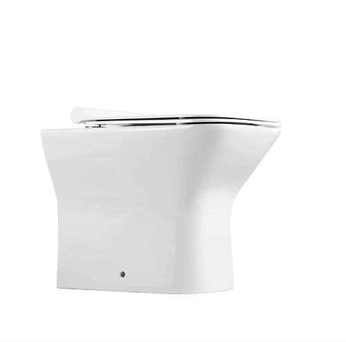 Унитаз приставной Agger AT02200 безободковый, сиденье с микролифтом Унитаз приставной Agger AT02200 безободковый, сиденье с микролифтом