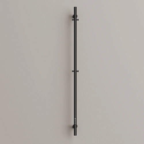 Полотенцесушитель электрический SANCOS Etna 150x3 SC13001MB I-образный черный матовый Полотенцесушитель электрический SANCOS Etna 150x3 SC13001MB I-образный черный матовый