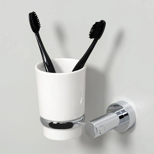 Стакан WasserKRAFT K-28228 хром Стакан WasserKRAFT K-28228 хром