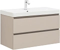 Тумба с раковиной Aquanet Вега 2.0 90 00344753 бежевый Тумба с раковиной Aquanet Вега 2.0 90 00344753 бежевый