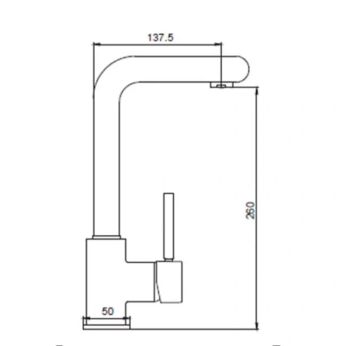 Смеситель для кухни Kaiser Vico 30033 Смеситель для кухни Kaiser Vico 30033
