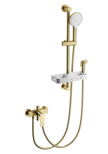 Смеситель для ванны Wonzon & Woghand брашированное золото (WW-A31003-BG) Смеситель для ванны Wonzon & Woghand брашированное золото (WW-A31003-BG)