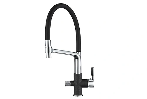 Смеситель для кухни Granula 0075, ШВАРЦ Смеситель для кухни Granula 0075, ШВАРЦ