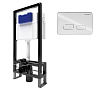 Инсталляция для унитаза BETTOSERB SAVA FREE STANDING SFS40006490 сенсорная клавиша смыва SENSORIO белая